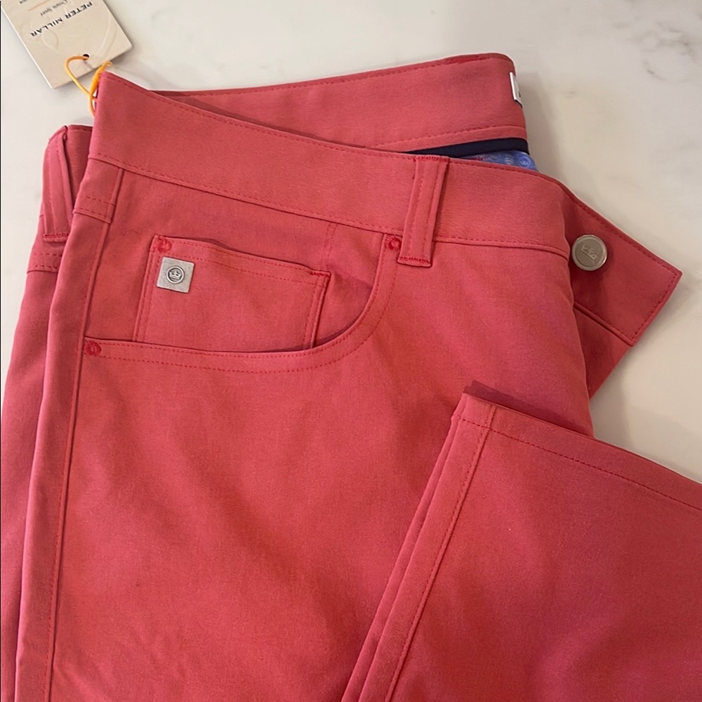 Peter Millar Red Chinos